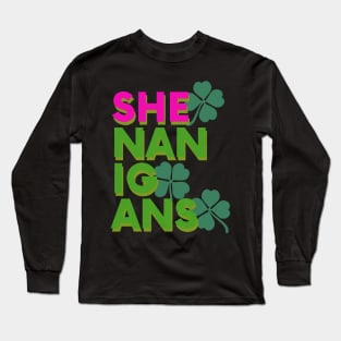 St Patricks Day Shenanigans Long Sleeve T-Shirt